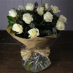 Rose Bouquet in White