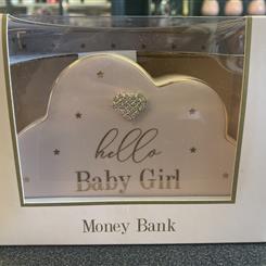 Hello baby girl money box 