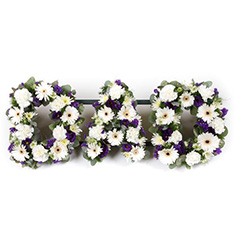 DAD Purple &amp; White Loose