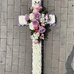 Pink and Lilac Cross