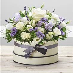 Lovely Lilac Hatbox 