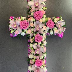 Pink loose cross