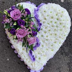 Lilac broken heart 