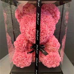 Pink Rose Bear (Large) 