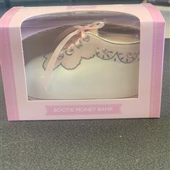Bootie money bank (pink)