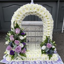 gates of heaven lilac and white 
