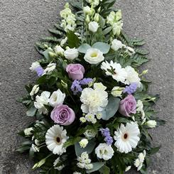 White &amp; Lilac spray 