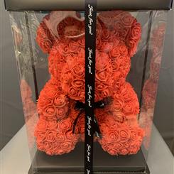Small Red Rose Bear 