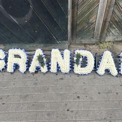 Blue ribboned Grandad