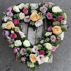 Rose and lizzie heart