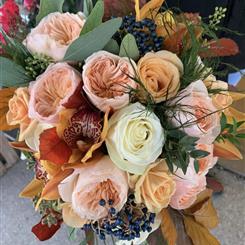 Autumnal Rose Rose bouquet 