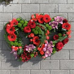 Double red heart 