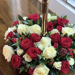 Candelabra arrangement 