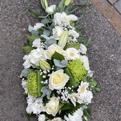 Whites and Green Spray 