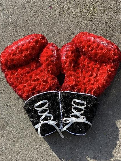 Floral cheap boxing gloves
