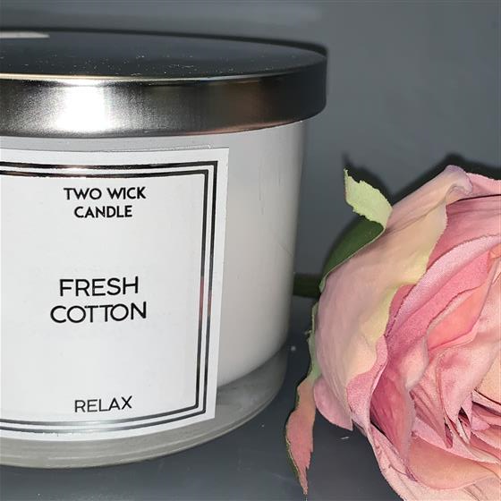 Fresh Cotton Scented Candle